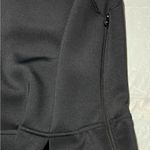 Abercrombie & Fitch  Womens Fit & Flare Scuba Skater Dress Black Photo 2