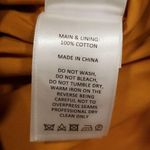 💕ACLER💕 Lewis Shirt Dress ~ 100% Colton Puff Sleeves Mini Dark Gold US 2 Photo 13