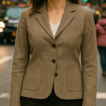 Anne Klein  Tan Blazer Photo 1