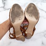 Valentino Garavani Valentino Macrostud Rockstud women’s brown leather block heel sandal IT 37 US 7 Photo 12