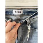Pistola High Rise Distressed Skinny Denim Jeans Light Blue Wash Size 26 NEW Photo 6