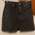 Madewell NWT  Rigid Denim A-Line Mini Skirt size 0 Photo 5