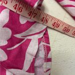 Laetitia 100% Linen Shirt Dress Midi Maxi Italy Made Size Large New Vacation Pink Photo 4