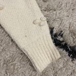 Madewell Antique Cream Dotted Bubble Pullover Sweater Photo 7