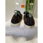 Sea Vees Lace Up Low Top Sequin Fashion Sneakers Tweed Multi-color Womens Sz 6 Photo 5