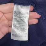 Old Navy  Linen Blazer Women Size M Navy Blue Jacket Office Career Neutral Photo 4