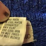 Vintage 90s bright blue sweater Size L Photo 3