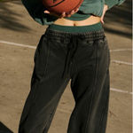 Free People NWT FP Movement Sprint To The Finish Pants - black - XS Photo 0