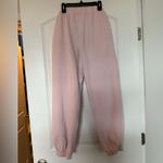 Brandy Melville Women's Pink Jogger Pants Photo 5