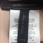 BCBGMAXAZRIA Long sheer n lace button up tunic blouse Photo 9