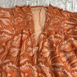 Anthropologie Strapless A-Line Floral Lace Ruffle-Hem Midi Dress Size 22W Photo 6