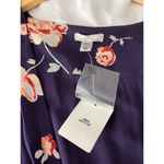 Anthropologie NWT Urban Outfitters Ecote Purple Floral Plunge V-Neck Long Sleeve Romper-10 Photo 10