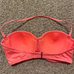 Victoria's Secret Coral Strapless Bikini Top Photo 2