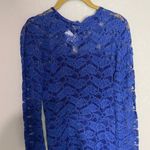 Alexis  Cobalt Blue Lace Dress Large Photo 6