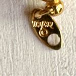 Trifari Vintage gold tone red twisted rope necklace Photo 6