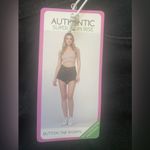 Simple Society  Black, Distressed Button‎ Tab Cotton Super High Rise Shorts 5/27 Photo 10