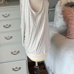 Active Life Wrap Plunge Back Tank Toasted Brown Heather Flowy Top New Small Photo 4