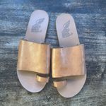 Ancient Greek Ligia sandals tan leather size 39 or us 9 Photo 1