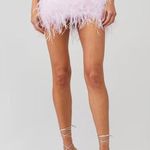 Lamarque Magnolia Vegan Leather Mini Skirt Pink Parasol Womens Size XS Photo 3