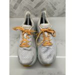 Hoka One One Clifton 8 Running Sneakers Shoes White Blue Purple Womens 9.5 9.5B Photo 2