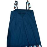 Anthropologie By  The Hartley Shift Mini Dress in Black Tassels Boho Style Sz S Photo 6