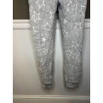 SO  Intimates One-piece Pajamas Womens Medium Gray Stars Hooded Zip Sherpa Fleece Photo 6