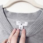 [La Ligne x Target] Gray Rainbow Striped Long Sleeve Crew Neck Sweater Size 2X Photo 10