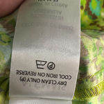 Alemais Phyllis Asymmetric Dress Green Organic Cotton Sz 8 US 4 Photo 7