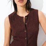 H&M New Brown Textured Jersey Vest Size XL Photo 1