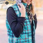 Crazy Train FINAL PRICE  western style puffer vest Photo 0