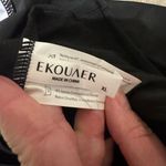 XL EKOUAER Black / Floral one piece swim dress Photo 4