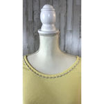 Vintage NWT Sag Harbor Sport Women's Large Yellow Short‎ Sleeve Crew Neck Top Photo 2