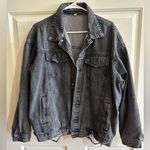 SheIn Oversized grey denim jacket Photo 0