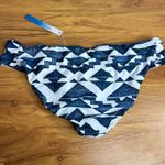 Lucky Brand  Going South Bikini‎ Swim Bottoms Size S Embroidered Hipster NWT Photo 6