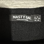 Nasty Gal  Boat Neck Long Sleeve Pullover Knit Minimalist Sweater US 6 Photo 10