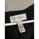 Jessica Simpson Black Short Sleeve T-shirt MIDI Dress Size Large Photo 1