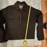 ASOS  WOMENS JACKET SMALL BLACK COLOR ZIPPER 2BIG
POCKETS Photo 8