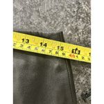 Margaret Godfrey Women’s Size 8 Black Leather Casual Flutter Skirt City Rocker Photo 4