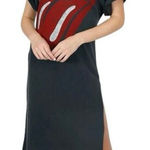 Daydreamer  Women's Rolling Stones
Stars Rolled Sleeve Maxi Dress Size XS Photo 0