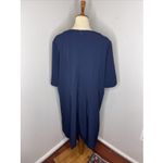 MM.LaFleur New‎ Plus  The Emily 2.0 Dress in WonderTex Galaxy Blue +3 3X Photo 3