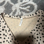 Beeson river long sleeve knit dress. Like new. Size small. Cheetah print Black Photo 2