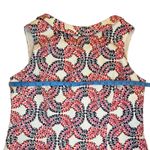 Boden‎ Women's Rollneck Martha Sleeveless Top Floral White Pink Navy Blue 14 Photo 6