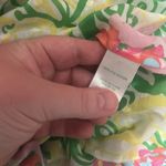 Lilly Pulitzer  Floral Ruffle Sleeve Button Down Blouse Photo 5