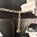 Bella Jack Jewelry Gold Tone Turquoise Blue Green Geometric Enamel Bib Set Photo 5