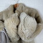 Jordache 80s Vintage Faux Fur Coat Luxe Animal Preppy Mean Girls Photo 6