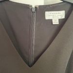 Tahari - Women’s Black Jumpsuit V Neck Size 0P Photo 3