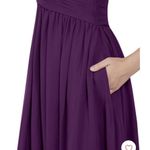 Azazie  HEIDI Bridesmaid Dress - Grape Photo 1