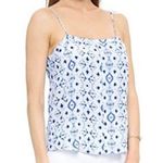 Rory Beca  silk Ikat Patterned Spaghetti Strap Top size medium Photo 0