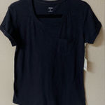 a.n.a  Women's Classic Black Short Sleeve Tee Photo 0