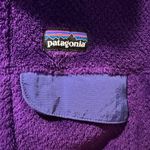 Patagonia  Women’s Purple Plush Zip Up Fleece Vest Size Small Photo 1